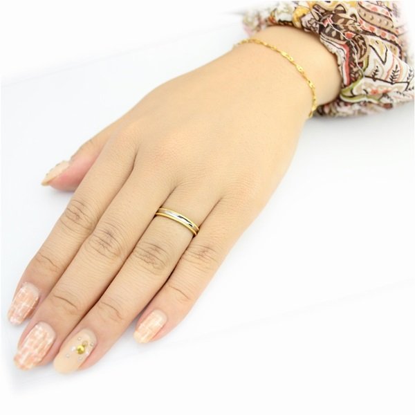 画像5: ステンレス 指輪 ジュレ Jurer 誓い リング ゴールド 金属アレルギー対応 アクセサリー 刻印 名入れ 錆びないリング ギフト用にも人気 / ジーラブ