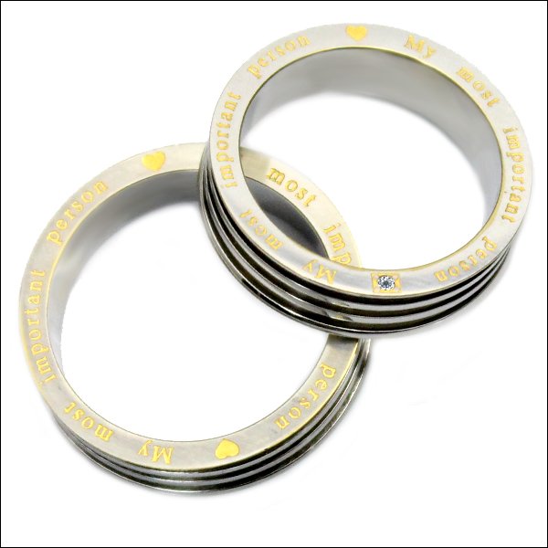 画像6: ステンレス 指輪 ラブパーソンシルバー 一番大切な人   金属アレルギー対応 アクセサリー 刻印 名入れ 錆びないリング 記念日のプレゼントにも人気  / ジーラブ