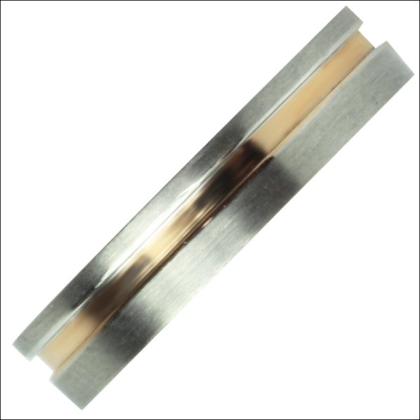 画像3: ステンレス 指輪 艶消しマット ピンク ナチュールフランス語でnature：自然   金属アレルギー対応 アクセサリー 刻印 名入れ 錆びないリング ギフト用にも人気 / ジーラブ