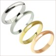 画像2: ミラー ペアリング マリッジリング 指輪 刻印 名入れステンレス リング 結婚指輪 3mm アレルギーフリー (2)