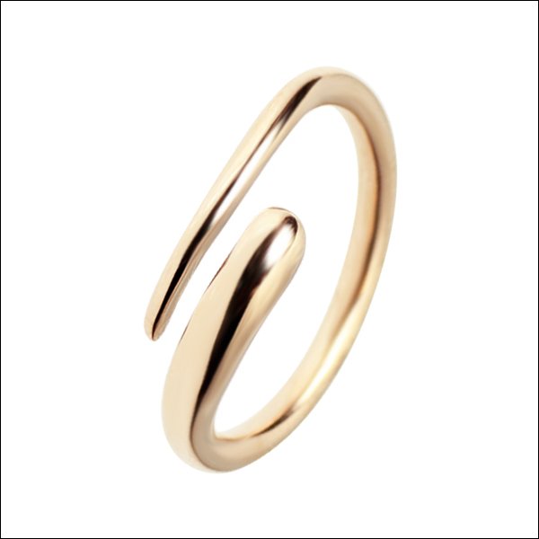 画像3: ステンレス 指輪 メテオール 願いが叶う 幸せの 流れ星 リング ピンクゴールド  シングル リング 錆びない 変色しないリング 記念日のプレゼントにも人気  / ジーラブ