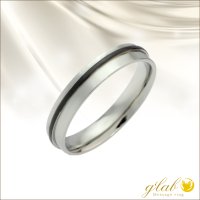 ３色から選べる　ブラックナチュール フランス語でnature：自然ステンレス 指輪 刻印 名入れ 錆びないリング   プレゼントにもおすすめ