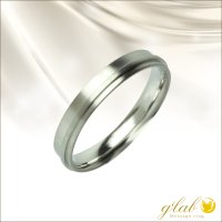 艶消しマット シルバー ナチュール フランス語でnature：自然ステンレス 指輪 刻印 名入れ 錆びないリング   プレゼントにもおすすめ