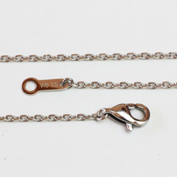 画像8: ネックレス ステンレス マットリング ブラック N1292BKネックレストップ ギフト用 / ジーラブ