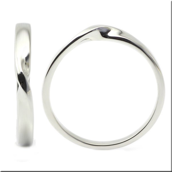 画像4: ステンレス 指輪 インフィニティサージカルリング 無限大 316L サージカル  金属アレルギー対応 アクセサリー 錆びないリング メッセージ刻印 ギフト用にも人気 / ジーラブ