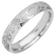 画像4: ハワイアン ガラスの靴 天然ダイヤモンドサージカルステンレス ペアリング 結婚指輪 送料無料 名入れ 刻印無料