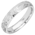 画像7: ハワイアン ガラスの靴 天然ダイヤモンドサージカルステンレス ペアリング 結婚指輪 送料無料 名入れ 刻印無料