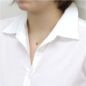 画像4: K10 ピンクアメジストハートピンクゴールドネックレスVie ギフト用 / ジーラブ (4)