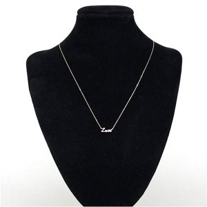 画像5: K10 Loveダイヤモンドゴールドネックレスネックレストップ ギフト用 / ジーラブ (5)