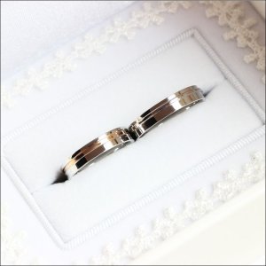 画像5: ステンレス 指輪 両面 刻印 名入れ 可能 サージカル ナチュール ペアリング / フランス語でnature： つけっぱなしOK ペアリング 2本 316L / ジーラブ (5)