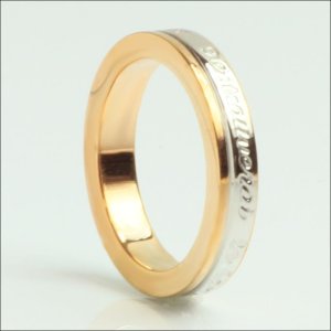 画像3: ステンレス 指輪 ル・ボナーピンキーリング（幸せになろうね）ジュエリー リング  金属アレルギー対応 アクセサリー 刻印 名入れ 錆びないリング ギフト用にも人気 / ジーラブ (3)