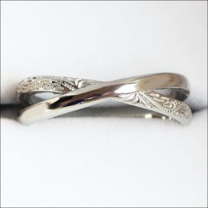 画像5: ハワイアン ジュエリー ピンキーリング 【 愛しいmilimili ミリミリ 】マイレ スクロール カレイキニ指輪 金アレ対応 刻印無料 シングル ギフトにも人気 / ジーラブ (5)