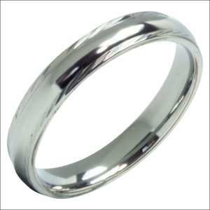 画像2: ステンレス 指輪 エール 翼 羽根 サージカル シルバー 4mm リング  金属アレルギー対応 アクセサリー 【1本価格】 記念日のクリスマスプレゼントにも人気  / ジーラブ (2)