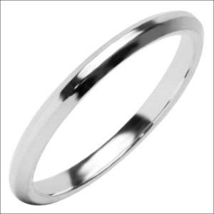 画像2: ステンレス 指輪 アンジェリーク 天使の輪 鏡面 シルバー   金属アレルギー対応 アクセサリー 刻印 名入れ 錆びないリング 記念日のクリスマスプレゼントにも人気  / ジーラブ (2)