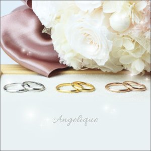 画像5: ステンレス 指輪 アンジェリーク・ピンクゴールド Angelique ring PinkGold  金属アレルギー対応 アクセサリー 刻印 名入れ 錆びないリング ギフト用にも人気 / ジーラブ (5)