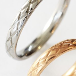 画像4: ステンレス 指輪 アラン Arainnピンクゴールド リング  金属アレルギー対応 アクセサリー 錆びないリング 安全を祈る願いが込められたデザイン記念日のクリスマスプレゼントにも人気  / ジーラブ (4)