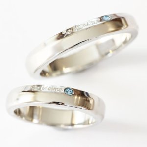 画像4: ステンレス 指輪 ジュテイム（愛）サージカルペアリング つけっぱなしOK 金属アレルギー対応 316L 誕生日クリスマスプレゼント 記念日 高品質 お祝い ブライダル 結婚 金属アレルギー対応 アクセサリー 記念日のクリスマスプレゼントにも人気  / ジーラブ (4)