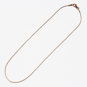 画像9: アレルギー対応ネックレス【40cm / 42cm / 45cm / 50cm】1ミリ スクエアヘリンボーン ネックレス チェーン ステンレス 316L / 【NE0013】ギフト用 / ジーラブ (9)