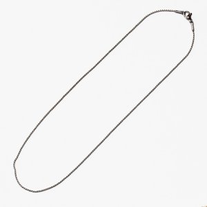 画像7: アレルギー対応ネックレス【40cm / 42cm / 45cm / 50cm】1ミリ スクエアヘリンボーン ネックレス チェーン ステンレス 316L / 【NE0013】ギフト用 / ジーラブ (7)