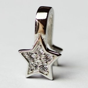 画像5: リングホルダー スター お星さま 星 ホルダーネックレス 指輪をネックレスに通す ペンダント クリッカー サイズアウトしたリング 号数が合わなくなったリング ギフト用 / ジーラブ (5)