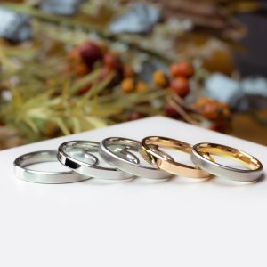 画像4: ステンレス 指輪 グレース優雅 両面刻印OK シルバー ピンクペアリング 2本 価格 20代 30代 40代 50代 記念日のクリスマスプレゼントにも人気  / ジーラブ (4)