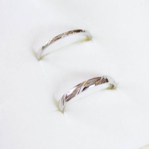 画像3: ステンレス 指輪 アンサンブル1.5mm&3mm ペアリング  つや消し アレルギーフリーペアリング 2本 価格 20代 30代 40代 50代 記念日のクリスマスプレゼントにも人気  / ジーラブ (3)