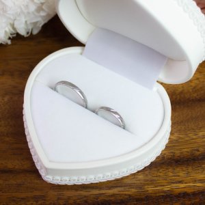 画像10: ステンレス 指輪 アンサンブル1.5mm&3mm ペアリング  つや消し アレルギーフリーペアリング 2本 価格 20代 30代 40代 50代 記念日のクリスマスプレゼントにも人気  / ジーラブ (10)