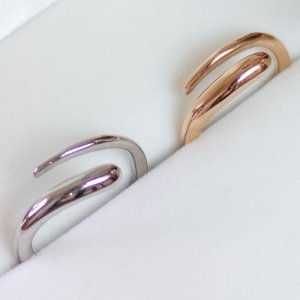 画像7: ステンレス 指輪 メテオール 願いが叶う 幸せの サージカル ペア リング  金属アレルギー対応 アクセサリー 2本 セット ペアリング 2本 価格 記念日のプレゼントにも人気  / ジーラブ (7)