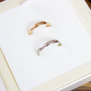 画像5: ステンレス 指輪 3mm アンサンブル ピンクゴールド サージカル リング  金属アレルギー対応 アクセサリー 錆びないリング 20代 30代 40代 50代 ギフト用にも人気 / ジーラブ (5)