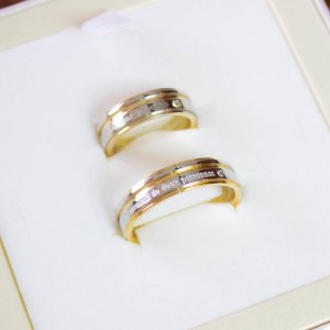 画像3: ステンレス 指輪 ル・セル（二人の誓い / Le serment de deux personnes） ペアリング 2本 価格 記念日のクリスマスプレゼントにも人気  / ジーラブ (3)