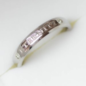 画像6: ステンレス 指輪 プレミアムエタニティリング シルバー ピンクゴールド 金属アレルギー対応 アクセサリー 刻印無料 ペアリング ペアリング 2本 価格 記念日のプレゼントにも人気  / ジーラブ (6)