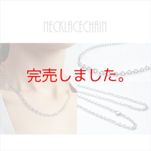 画像2: 3.6ミリ サンフラワーカット ネックレス チェーン 【NE0021】ステンレス 316L 普段使いしやすい アクセサリー お祝い アレルギー対応ギフト用 / ジーラブ (2)