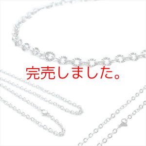 画像3: 3.6ミリ サンフラワーカット ネックレス チェーン 【NE0021】ステンレス 316L 普段使いしやすい アクセサリー お祝い アレルギー対応ギフト用 / ジーラブ (3)