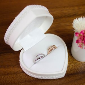 画像3: ステンレス 指輪 メテオール 願いが叶う 幸せの サージカル ペア リング  金属アレルギー対応 アクセサリー 2本 セット ペアリング 2本 価格 記念日のプレゼントにも人気  / ジーラブ (3)