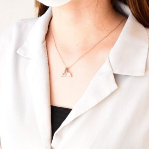 画像6: 幸運のお守り ハワイアン ホエールテール「幸運・ラッキー」 クジラのしっぽ 尾びれ ピンクゴールドステンレス３１６Ｌギフトにも人気 / ジーラブ (6)