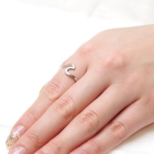 画像12: ステンレス 指輪 HAWAIAN JEWELRY ハワイの波 スクロールデザインウェービーラインリング 自分へのご褒美 ギフト用にも人気 / ジーラブ (12)