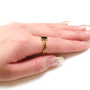 画像7: ステンレス 指輪 金属アレルギー対応 自分へのご褒美 モワティエ 刻印可 ゴールドリング  金属アレルギー対応 アクセサリー【1本価格】 ギフト用にも人気 / ジーラブ (7)