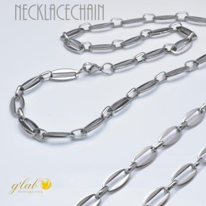 画像3: 7mm ゼロフィガロ 35cm〜80cm 【長さ1cm単位対応】 ネックレス チェーン サージカルステンレス つけっぱなしOK メンズ / ジーラブ (3)