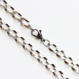 画像3: 長さが選べる 6mm スリキヘイ 35cm〜60cm 【長さ1cm単位対応】 つけっぱなしOK ネックレス チェーン サージカルステンレス 316L 金属アレルギー対応【chain-0048】ギフト用 / ジーラブ (3)