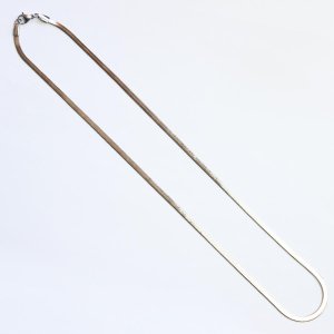 画像2: 3mm スネークチェーン 50cm つけっぱなしOK ネックレス チェーン サージカルステンレス 316L 金属アレルギー対応 【chain-0047】ギフト用 / ジーラブ (2)