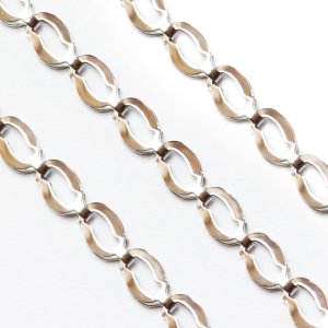 画像5: 3mm インフィニティ 35cm〜45cm 【長さ1cm単位対応】ネックレス チェーン シルバー ピンクゴールド ゴールド サージカルステンレス 316L 金属アレルギー ジーラブ【chain-0059】ギフト用 / ジーラブ (5)