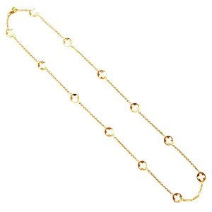 画像4: フラワー 35cm〜60cm 【長さ1cm単位対応】 ネックレス チェーン シルバー ピンクゴールド ゴールド サージカルステンレス 316L 金属アレルギー対応【chain-0057】ギフト用 / ジーラブ (4)