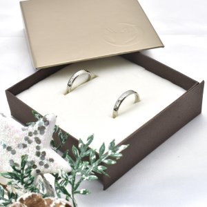 画像6: ケース スライド式 アクセサリーケース ピアス ネックレス リングが入ります 誕生日クリスマスプレゼント 記念日 高品質 お祝い 誕生日ギフト用 / ジーラブ (6)