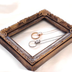 画像2: リングがネックレスに ハワイアン リングホルダー ペンダント 指輪 金アレ対応 サージカルステンレス 便利 パーツ アクセサリー 316L 普段使いしやすい アクセサリー お祝い / ジーラブ (2)