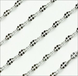 画像4: 2.3ミリ トゥインクルカット ネックレス チェーン 【NE0021】ステンレス 316L 普段使いしやすい アクセサリー お祝い アレルギー反応ギフト用 / ジーラブ (4)