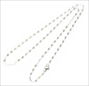 画像7: 2.3ミリ トゥインクルカット ネックレス チェーン 【NE0021】ステンレス 316L 普段使いしやすい アクセサリー お祝い アレルギー反応ギフト用 / ジーラブ (7)