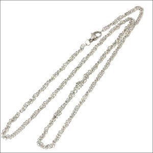 画像4: 3ミリ スクリューキヘイ ネックレス チェーン ステンレス 316L 誕生日クリスマスプレゼント 記念日 高品質 お祝い ギフト用 / ジーラブ (4)