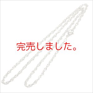 画像3: 2.5ミリ ダブルアズキ ステンレス 316L 普段使いしやすい アクセサリー お祝い ギフト用 / ジーラブ (3)