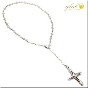 画像4: 9ミリ 珍しいクロス十字架 チェーンステンレス 316L 誕生日クリスマスプレゼント 記念日 高品質 お祝い ギフト用 / ジーラブ (4)