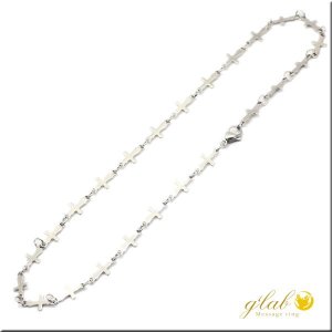 画像2: 9ミリ 珍しいクロス十字架 チェーンステンレス 316L 誕生日クリスマスプレゼント 記念日 高品質 お祝い ギフト用 / ジーラブ (2)